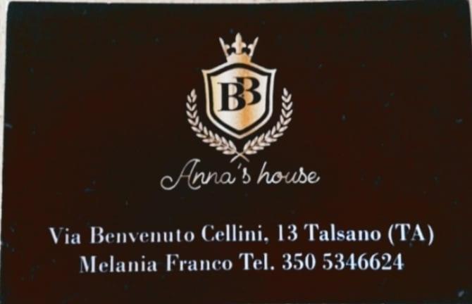 مبيت وإفطار تارانتو Anna'S House المظهر الخارجي الصورة